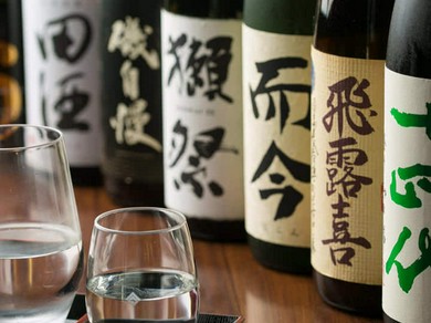 全国各地の銘酒を多数ご用意しております。