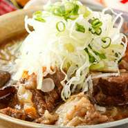 柔らかくてクセのないもつが絶品です。