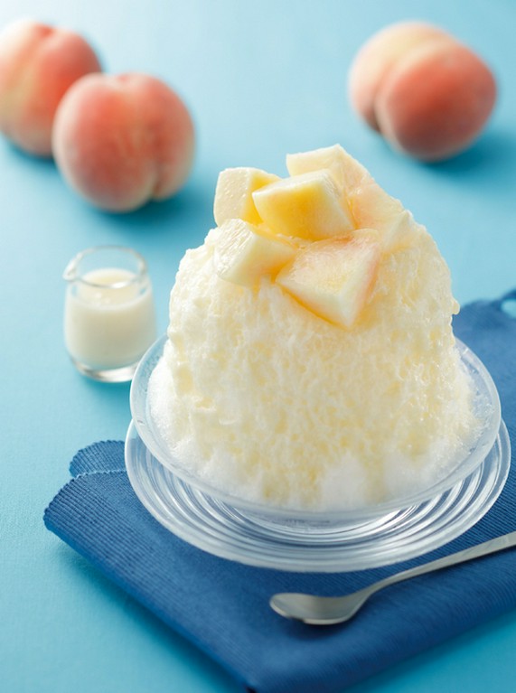 【少数限定】かき氷 ※写真は生白桃