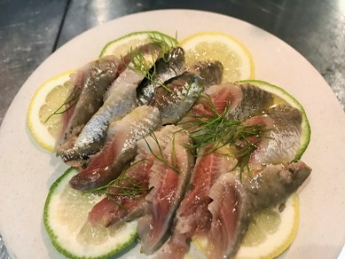 シチリアの定番『瀬戸内産真いわしのレモンマリネ』