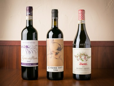 料理に寄り添うイタリアワインから、食後酒まで