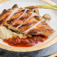 醤油ジャポネソースまたは岩塩でお召し上がり下さい