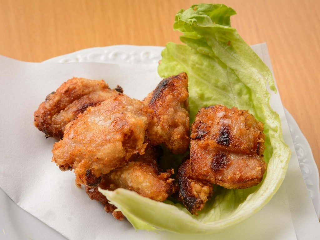 もろみの甘さがアクセント『もろみ漬け鶏唐揚げ』