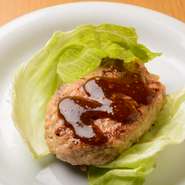 牛タンの食感が楽しめる手作りのハンバーグです。いつもあるわけではありません。3/20時点で、残り2個！！