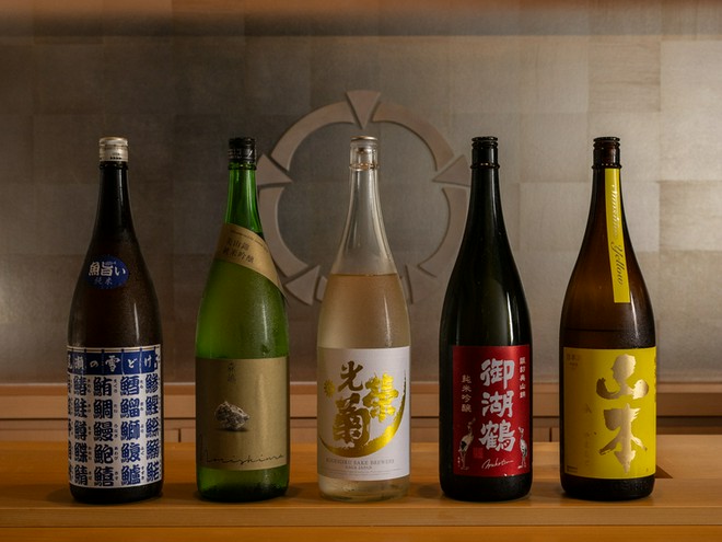 日本酒にこだわっている