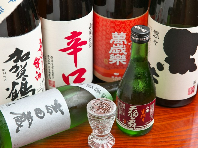 日本酒にこだわっている