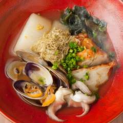 塩が旨みを際立たせる『魚介の塩おでん』