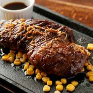 スペイン料理とステーキを楽しんでもらいたい！何故ステーキなのかそれは素敵なお肉との出会いから始まりました。その素敵な出会いのおかげで僕は決心します。自分で味わい感動した「ハラミステーキ」を是非！