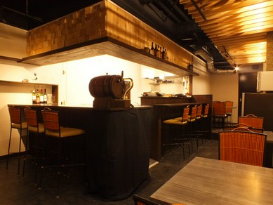 カウンター席がある