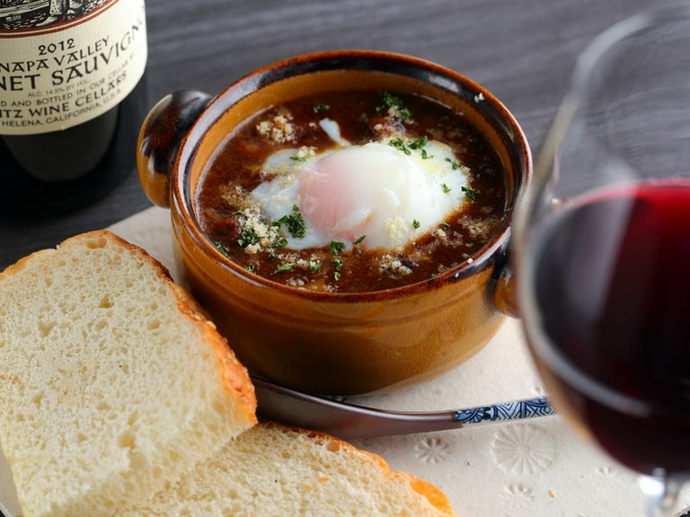 洋風どて煮 赤ワインとポルト酒仕立て