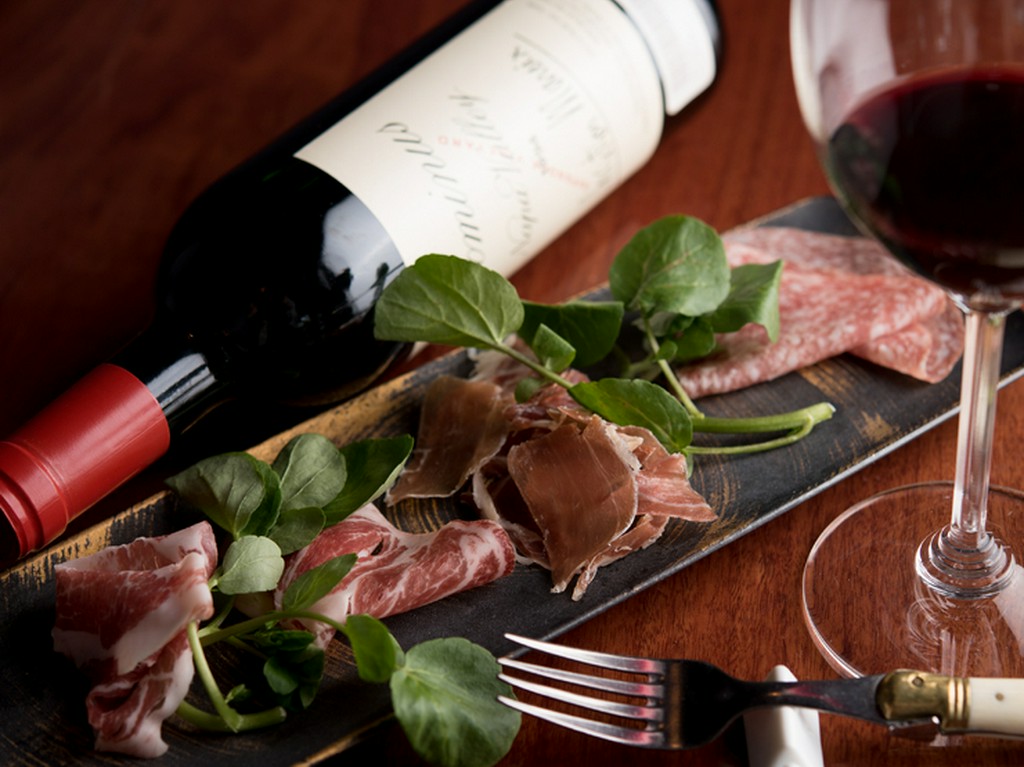 イタリア産をメインに使用した『生ハム3種』