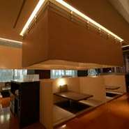 人気の中央BOX席