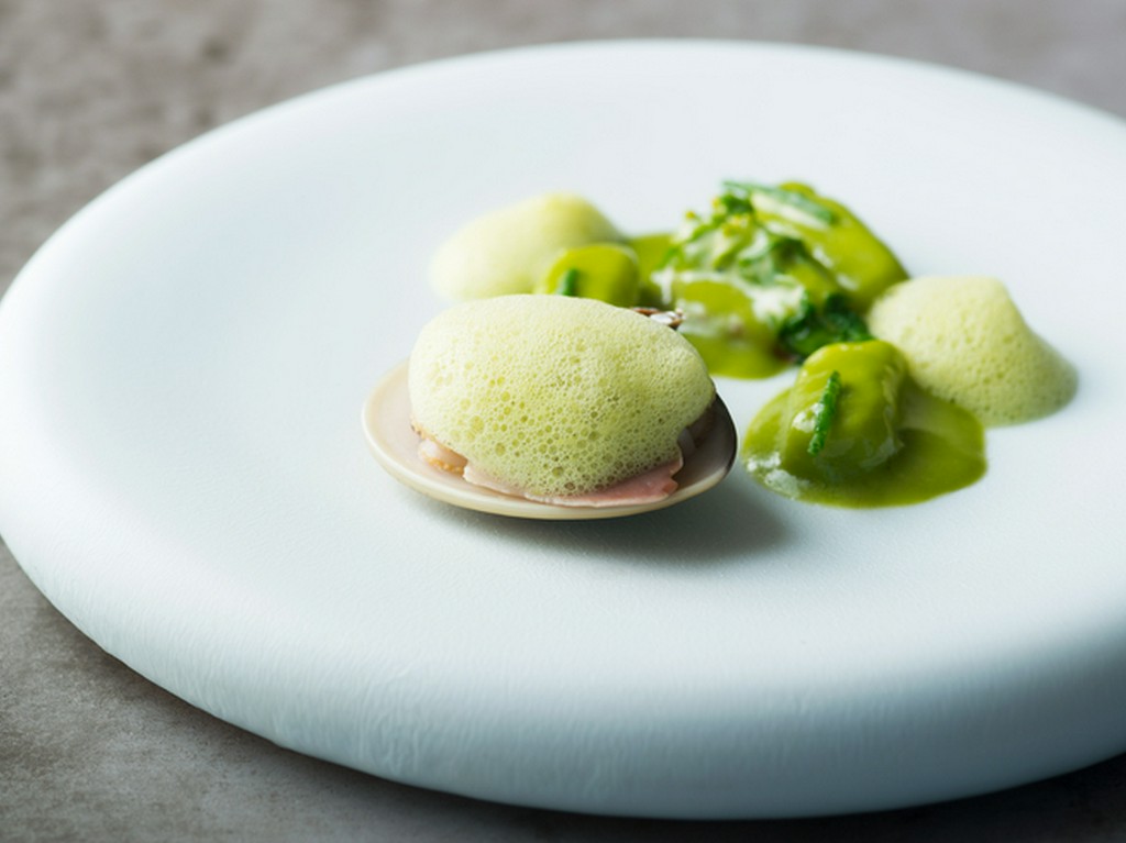 地蛤　菜の花 ／ Clam　Flower of canola