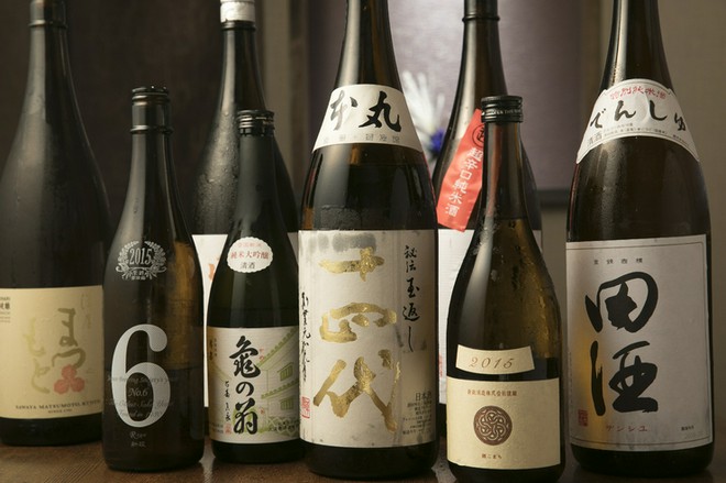 日本酒にこだわっている