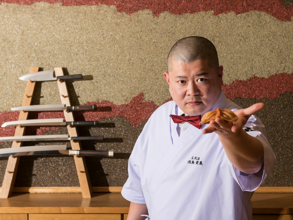 お決まりのポーズに込められた、食材に対する信念