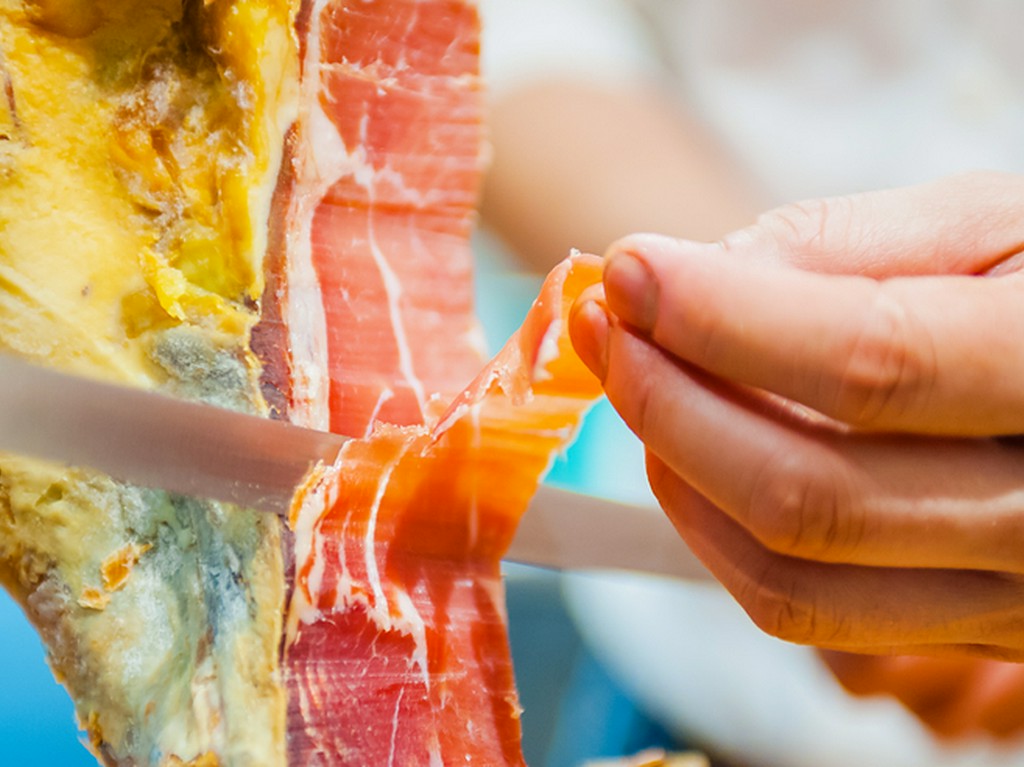 スペイン産生ハム　