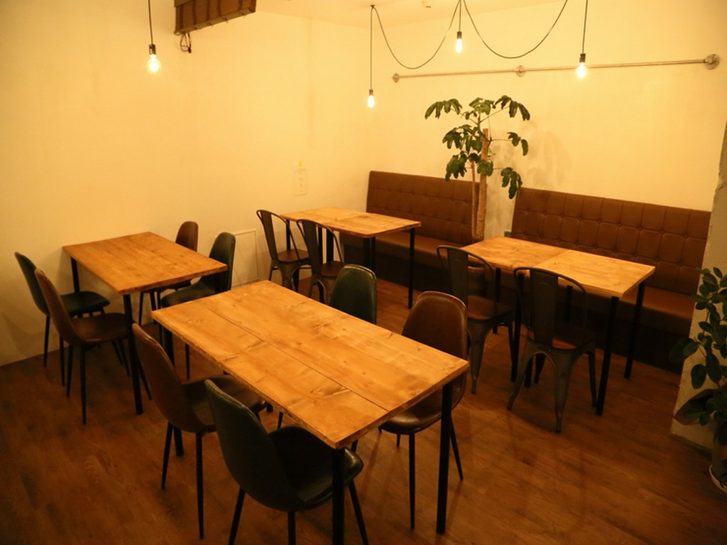 居心地の良い店内