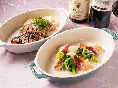 その時に一番おすすめの一品が味わえる『おまかせコース』