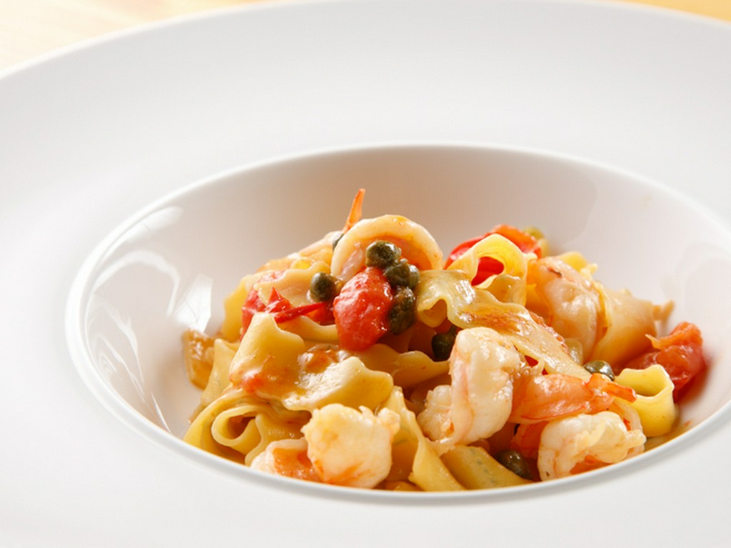 旬の食材を使った様々な自家製パスタ