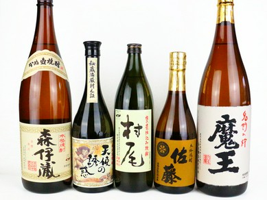 様々な焼酎をご用意しております
