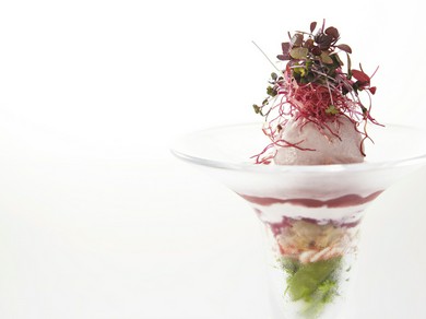 旬の素材をふんだんに使った『お任せランチコース』