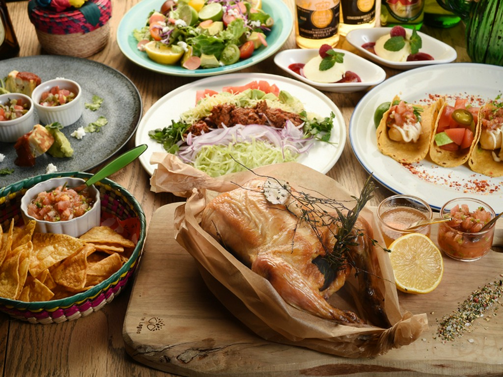 人気のメキシカンを味わい尽くせる、新たに登場した専用プラン