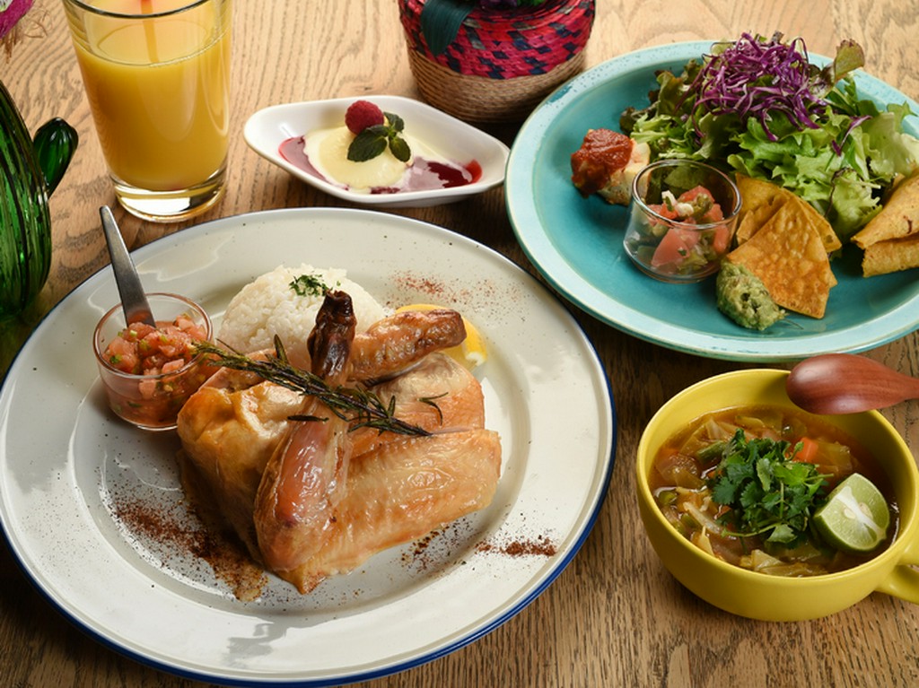 全てを手づくりにこだわった、ヘルシーなごちそうランチ