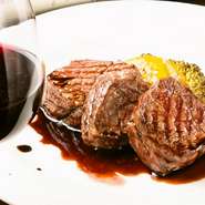 レモンバターソース（野菜添え）