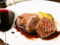 レモンバターソース（野菜添え）