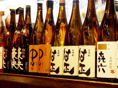 極上の和牛焼肉と相性のよい銘柄をラインナップした焼酎