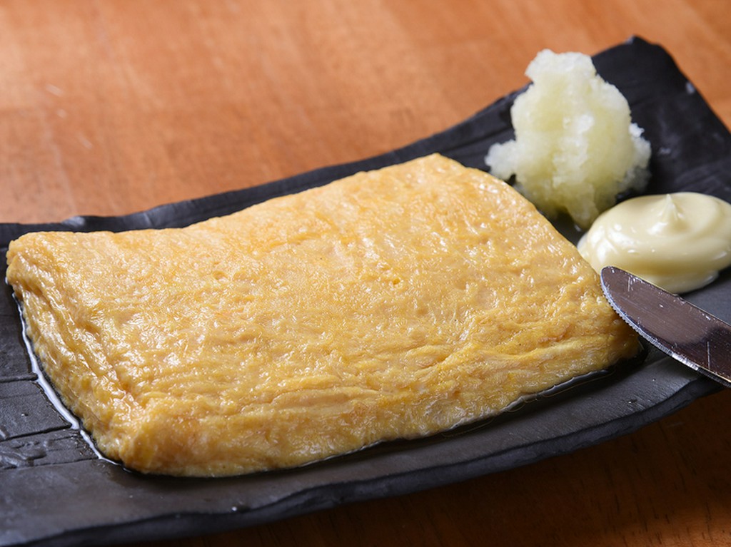 出汁を多めに効かせた『ともちゃんだし巻』