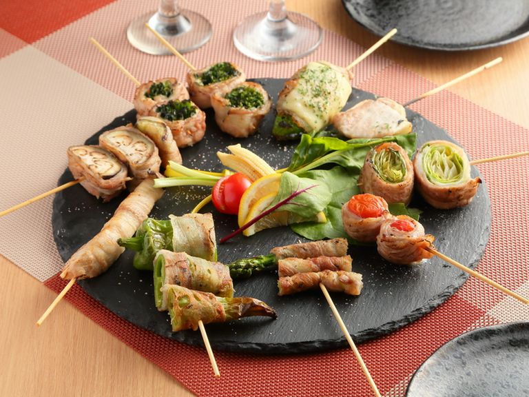 大人気!野菜を使ったヘルシーな串