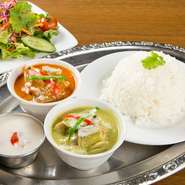 サパナタイカレーセット