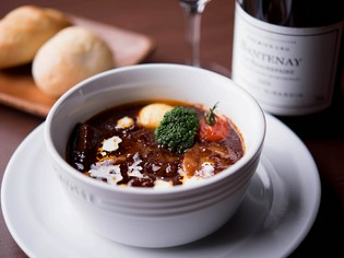 松柏園ホテル伝統『鹿児島黒牛のビーフシチュー』