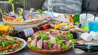 準備や片付けの必要なしに、手ぶらで楽しめるBBQプラン。各BBQプランは全2時間制。グループ全員同じプランでのご利用となります。コース詳細は“コース”タブにてご確認ください。