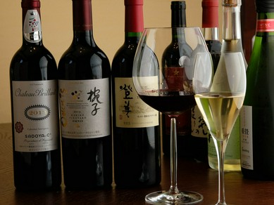 ワインも国産。日本の料理なら、国産ワインに尽きる