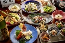 季節の食材を使用した当店自慢のお料理を味わえるお得なコースです！