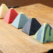 ホワイトフレーズ・カシス・西尾抹茶・オランジェショコラ・カカオ70％