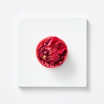 フランボワーズの軽やかな味わいに薔薇の優雅な香りとピスタチオのまろやかさを閉じ込めた上品なミニャルディーズ