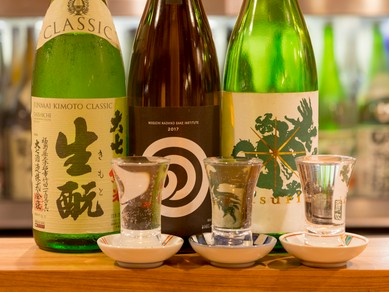 常時20種類以上取り揃え！全国各地の美味しい地酒