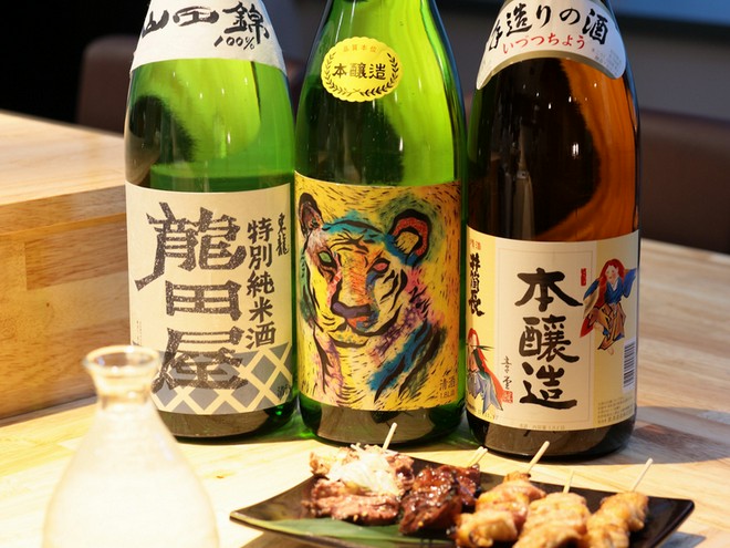 日本酒にこだわっている