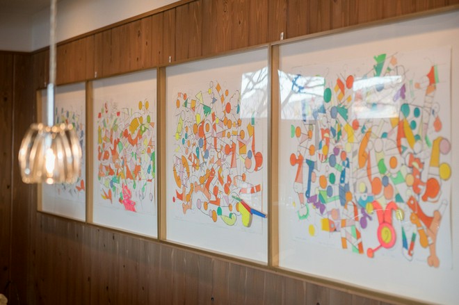 食器・内装にこだわっている