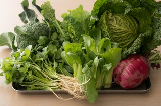 香川産の野菜をはじめ、良いと思った食材は積極的に仕入れます