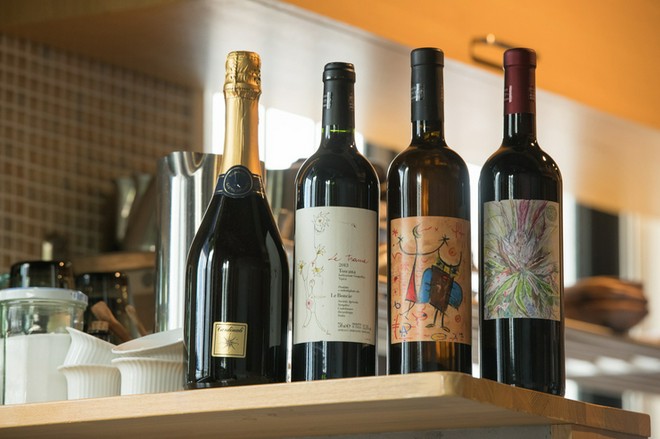 ワインにこだわっている