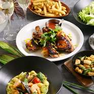 お肉、シーフード。。パーティープラン多数ご用意！お好きなコースをお選びください。