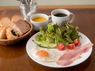 Morning-モーニング-　当店こだわりの朝食