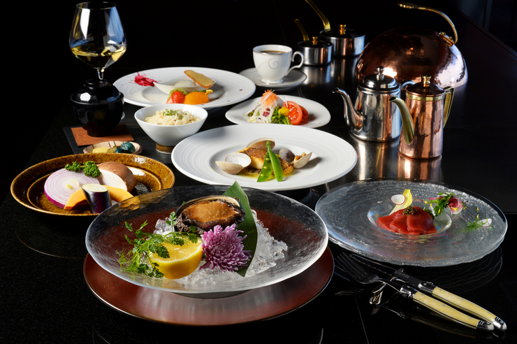 Hokkaido seafood course