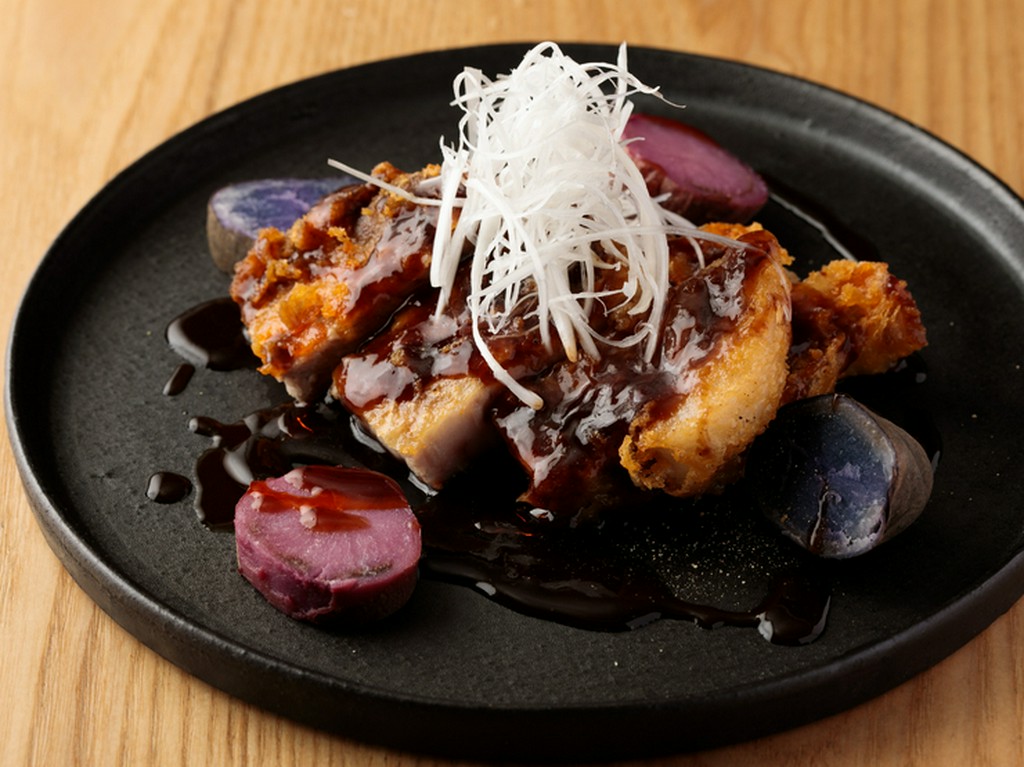 岩手県産ブランド豚の魅力を堪能できる『岩中豚の黒酢酢豚』