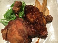 国産若どり約300g。揚げとタレ味。