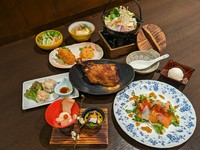 全9品
宴会にはうってつけ
飲み放題120分込み！
ボリューム有
4名様～承ります
季節限定
前々日迄の要予約